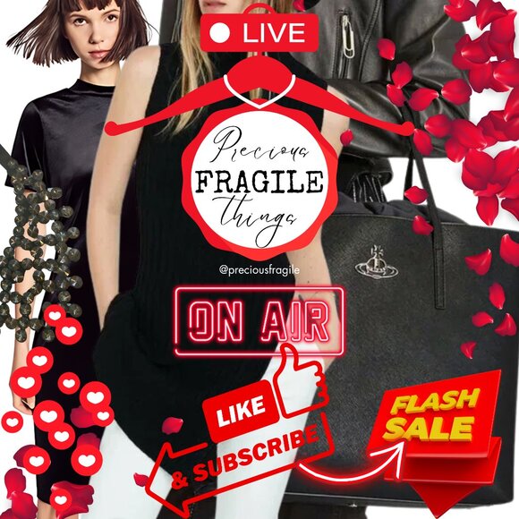 🌹FLYER! Like this to get notifications about my PRECIOUS FRAGILE LIVE SALES!🌹 - Picture 1 of 6